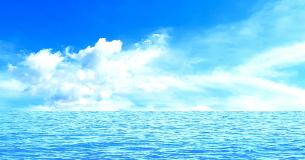 空と雲と海