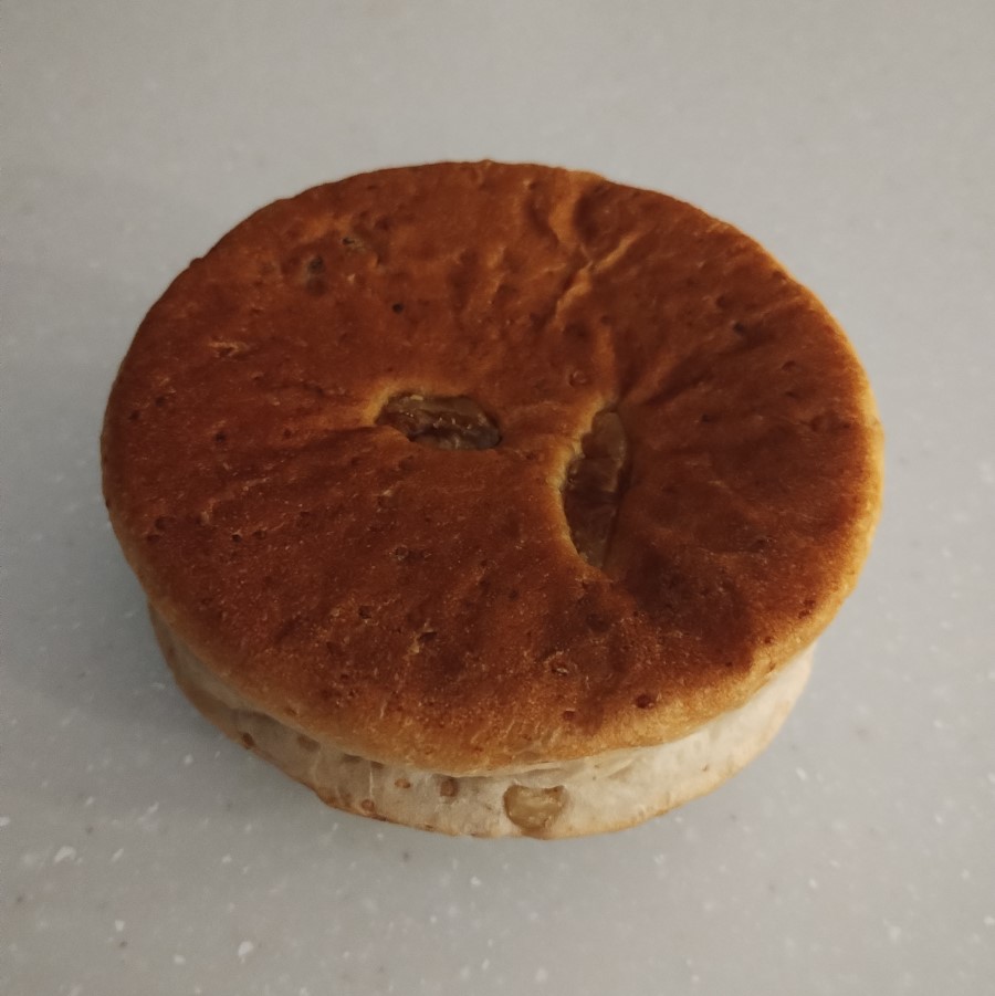 キレイな円形のパンです